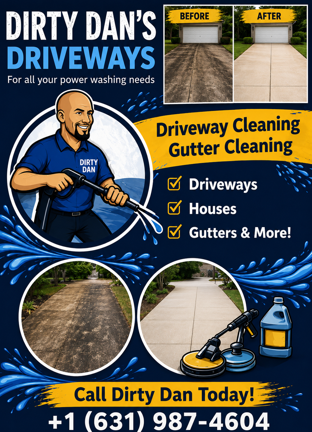 Dirty Dan's Driveways — Power Washing Services